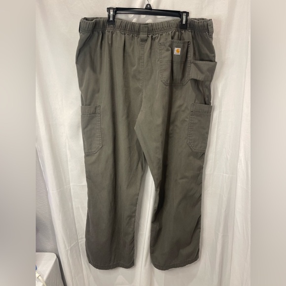 Carhartt Ripstop Cargo/Scrub Pants Men’s Size 2X - Picture 5 of 11